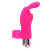 Вибратор на палец Toy Joy Bunny Pleaser с ушками кролика, розовый, 10.5 х 3 см фото №1 — секс игрушки: Украина, NO TABOO