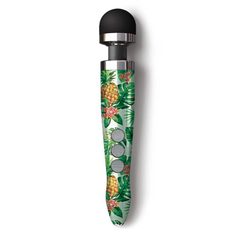 Массажер-микрофон Doxy Die Cast 3R Wand Vibrator Pineapple, с ананасами, зеленый фото №0 — секс игрушки: Украина, NO TABOO