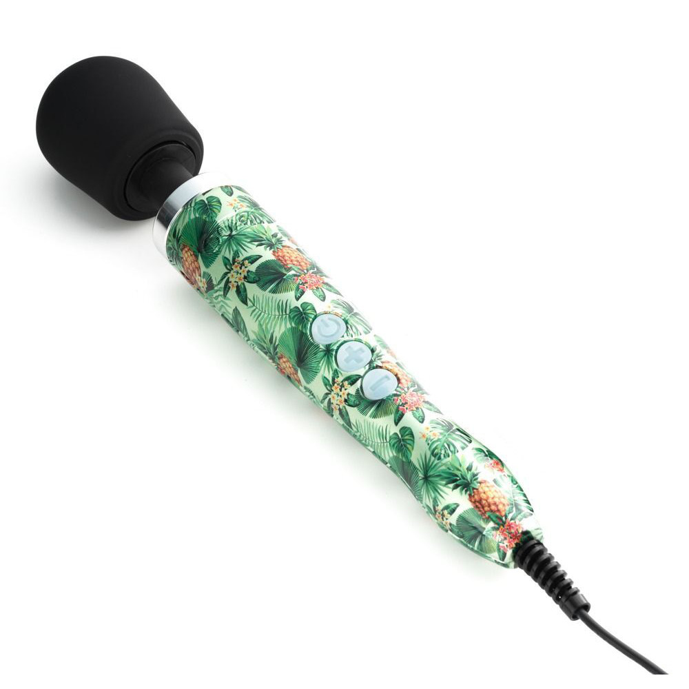 Вибромассажер Doxy Die Cast Pineapple с ананасами, зеленый фото №3 — секс игрушки: Украина, NO TABOO