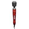 Вибромассажер Doxy Die Cast Rose Pattern, с розами, красный фото №1 — секс игрушки: Украина, NO TABOO