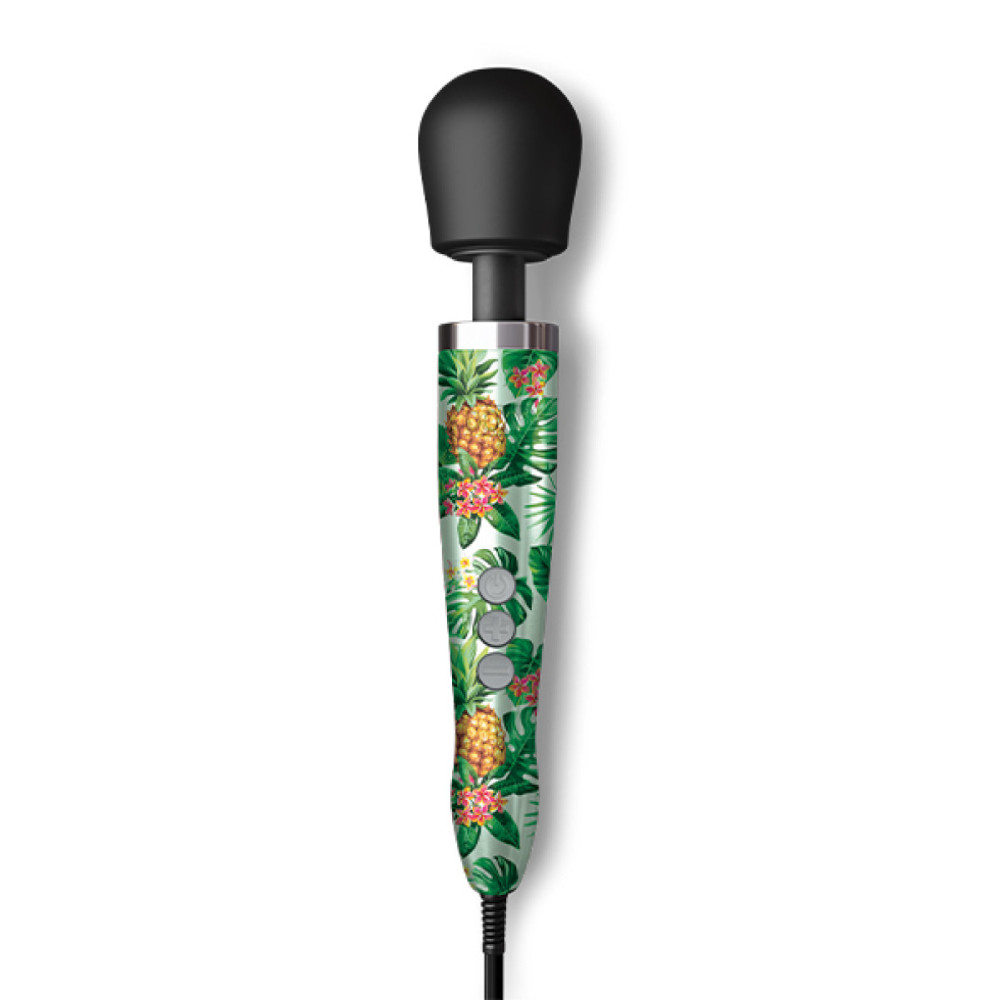 Вибромассажер Doxy Die Cast Pineapple с ананасами, зеленый фото №0 — секс игрушки: Украина, NO TABOO