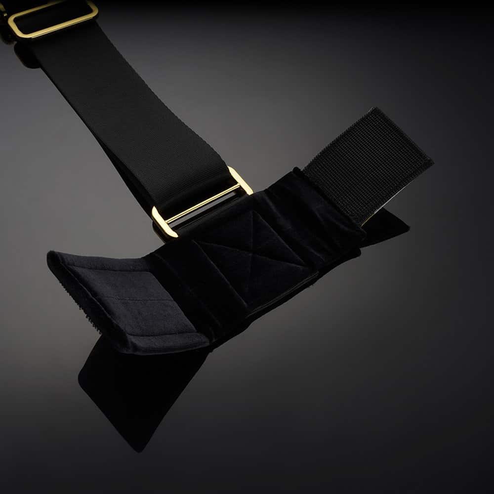  Дверные фиксаторы UPKO Constraints Door Anchors Ankle Restraints для фиксации ног, черного цвета, фото №5 — секс шоп Украина, NO TABOO