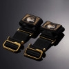  Дверные фиксаторы UPKO Constraints Door Anchors Ankle Restraints для фиксации ног, черного цвета, фото №3 — секс шоп Украина, NO TABOO
