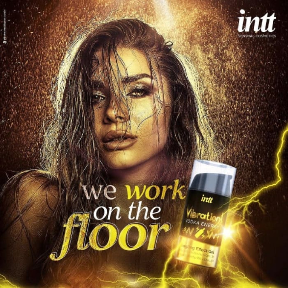 Жидкий вибратор Intt Vibration Vodka Drink Energy со вкусом водки, 15 мл, фото №5 — секс шоп Украина, NO TABOO
