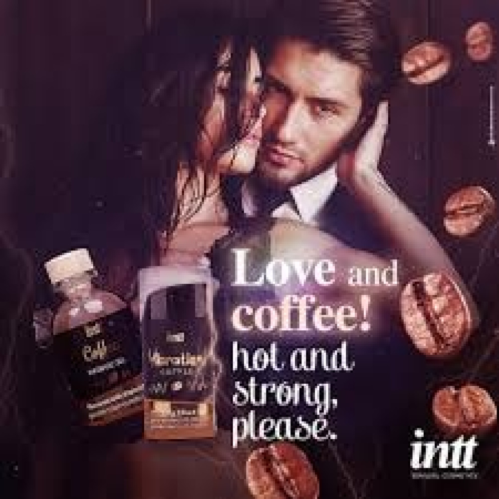 Жидкий вибратор Intt Vibration Coffee, 15 мл, со вкусом кофе, фото №9 — секс шоп Украина, NO TABOO
