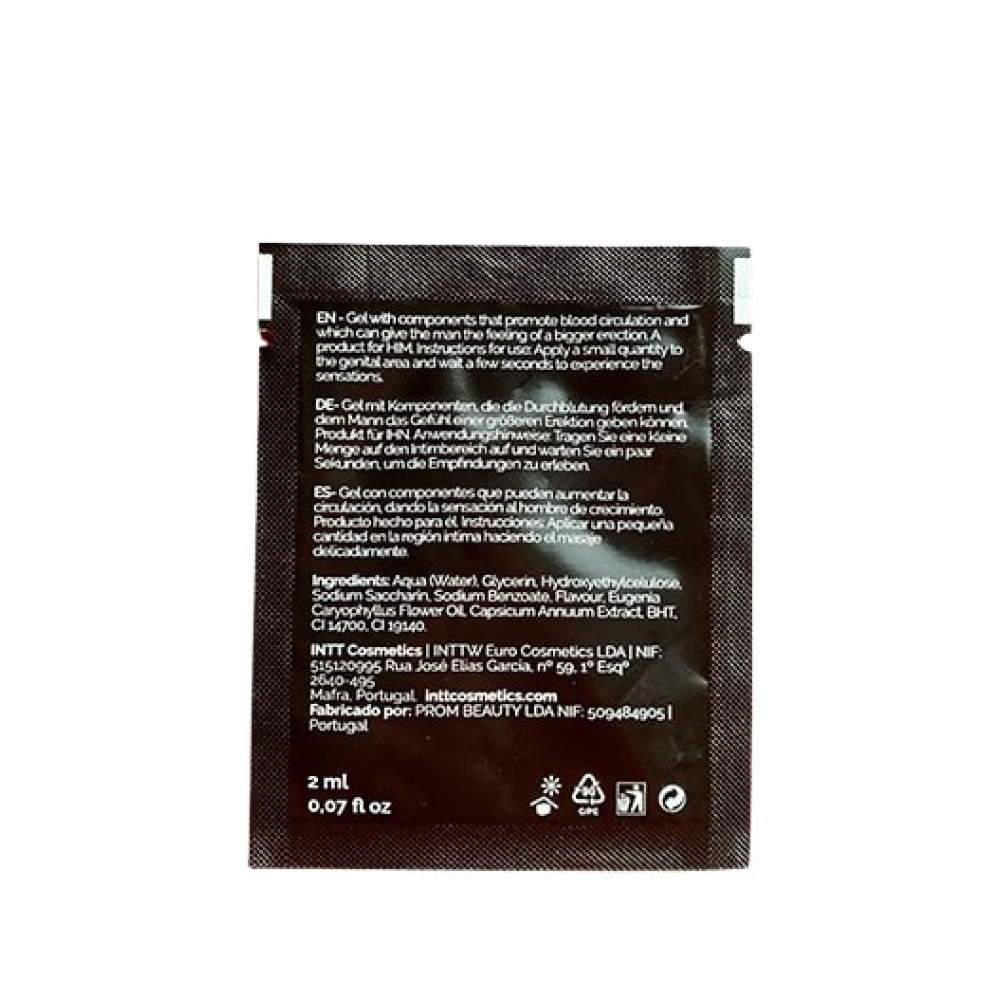 Сашет Гель для увеличения члена Intt Inflate XXL, 2 мл (34982)