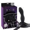 Страпон рельефный Chisa R.G.B. Rumpy-pumpy Strap-On черный, 15 х 3.5 см фото №1 — секс игрушки: Украина, NO TABOO