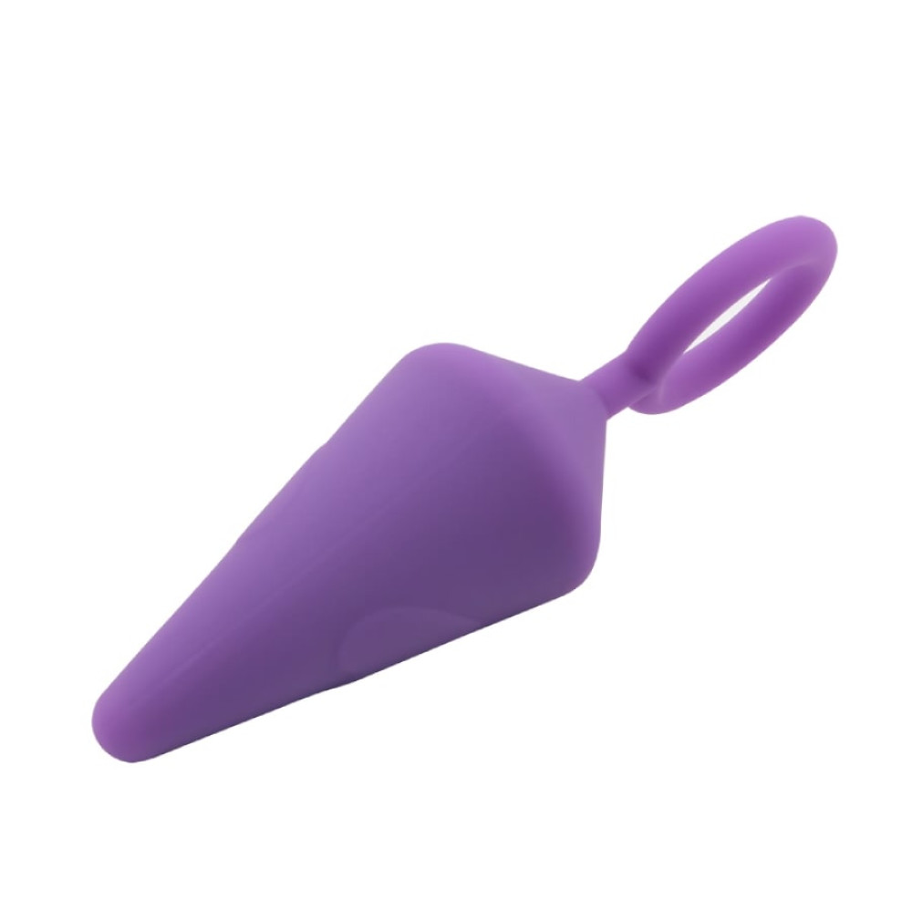 Анальная пробка Chisa Candy Plug L фиолетовая, 13.2 х 4 см фото №3 — секс игрушки: Украина, NO TABOO