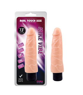 Вібратор реалистичный Chisa Mike Vibe бежевый, 21.5 х 4.5 см - No Taboo