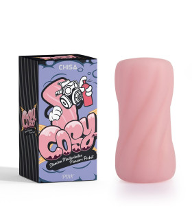 Мастурбатор нереалистичный Chisa COSY Stamina, розовый, 8 х 4 см - No Taboo