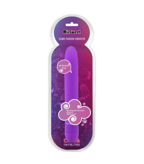 Вибратор нереалистичный Chisa MisSweet фиолетовый, 19.7 х 2.8 см - No Taboo