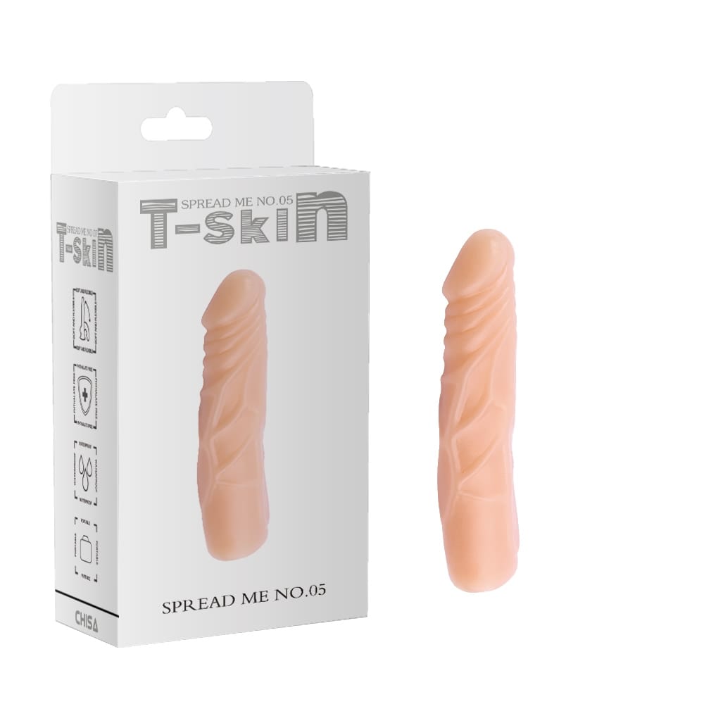 Фаллоимитатор реалистичный Chisa T-Skin бежевый, 17.7 х 3.3 см фото №0 — секс игрушки: Украина, NO TABOO