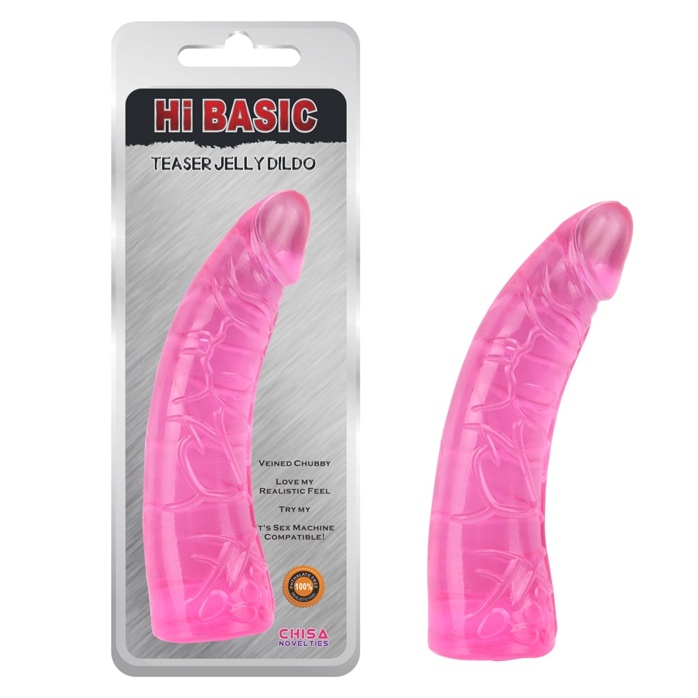 Фаллоимтатор реалистичный Chisa Teaser Jelly Dildo розовый, 18.6 х 4 см фото №0 — секс игрушки: Украина, NO TABOO