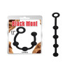 Анальные бусы Chisa Black Mont, S, черные, 33 х 3 см фото №1 — секс игрушки: Украина, NO TABOO