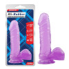 Фаллоимитатор реалистичный на присоске Chisa Hi-Rubber фиолетовый, 19.5 х 4.5 см фото №1 — секс игрушки: Украина, NO TABOO