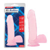 Фаллоимитатор реалистичный на присоске Chisa Hi-Rubber розовый, 19.5 х 4.5 см фото №1 — секс игрушки: Украина, NO TABOO