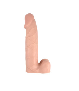 Фаллоимитатор гигант Chisa из киберкожи, бежевый, 36.2 см х 7.6 см - No Taboo