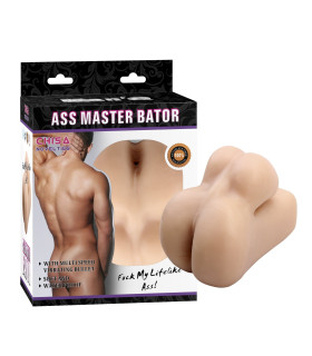 Мастурбатор-анус Chisa James Deen Ass Master, бежевый, 13 х 10.8 см - No Taboo