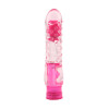 Вибратор с рельефом Jellie Pleaser, розовый, 16.2 см х 3 см фото №2 — секс игрушки: Украина, NO TABOO
