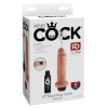 Фаллоимитатор реалистичный, с семяизвержением Pipedream King Cock бежевый, 17.8 х 4.6 см фото №1 — секс игрушки: Украина, NO TABOO