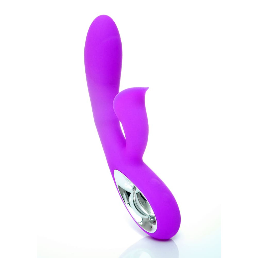 Вибратор-кролик Daro силиконовый, фиолетовый фото №5 — секс игрушки: Украина, NO TABOO