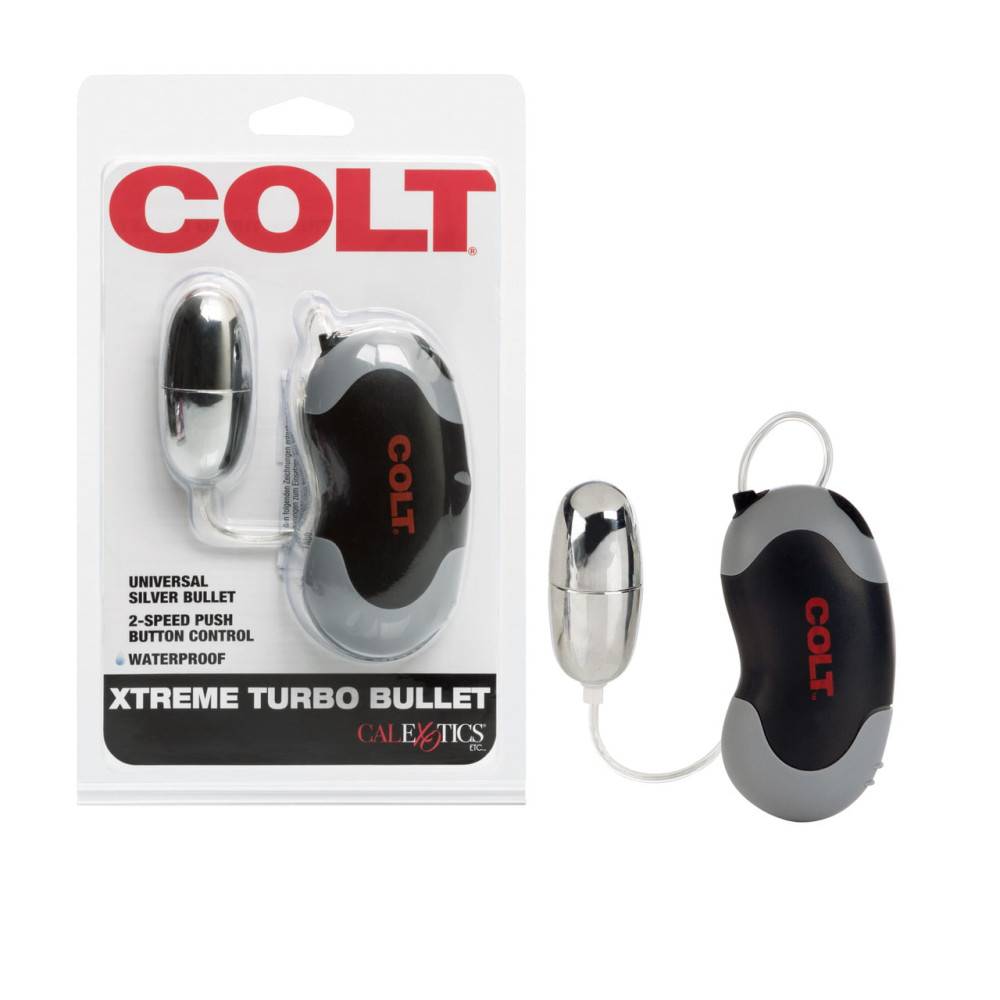 Виброяйцо с проводным пультом COLT Xtreme серебристое, 5.7 х 2.5 см фото №10 — секс игрушки: Украина, NO TABOO