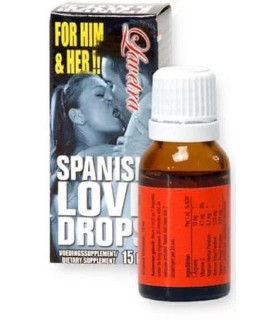 Капельки для разогрева для двоих Spanish Lovedrops Lavetra, 15 мл - No Taboo