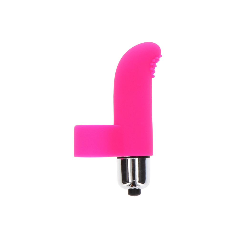 Вибратор на палец Tickle Pleaser розовый, 8 х 2 см фото №0 — секс игрушки: Украина, NO TABOO