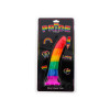 Фаллоимитатор реалистичный Unicorn Dancer на присоске, разноцветный, 17.5 х 3.5 см фото №2 — секс игрушки: Украина, NO TABOO