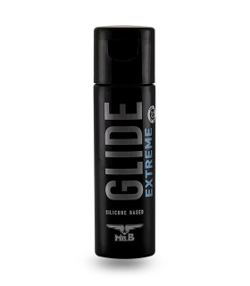 Лубрикант Mister B GLIDE Extreme, 30 мл, на силиконовой основе, с обезболивающим эффектом - No Taboo
