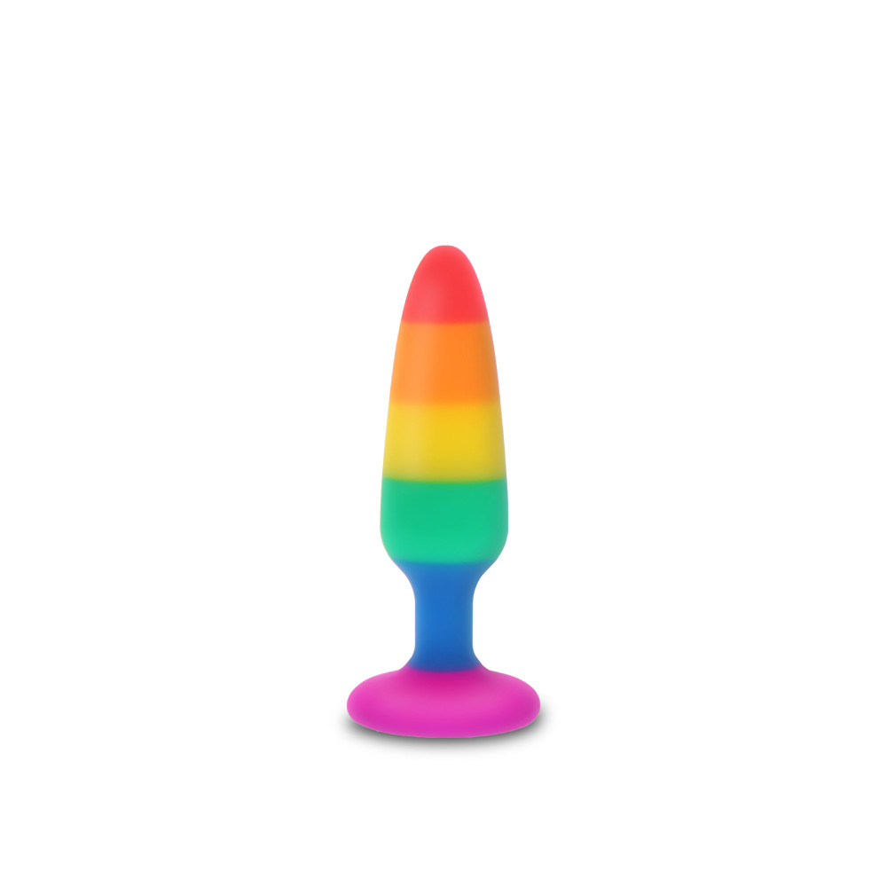 Анальная пробка TOY JOY Twink, M, разноцветная, 11 х 3 см фото №0 — секс игрушки: Украина, NO TABOO