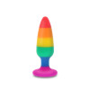 Анальная пробка TOY JOY Hunk Plug, L, разноцветная, 13 х 3.9 см фото №1 — секс игрушки: Украина, NO TABOO