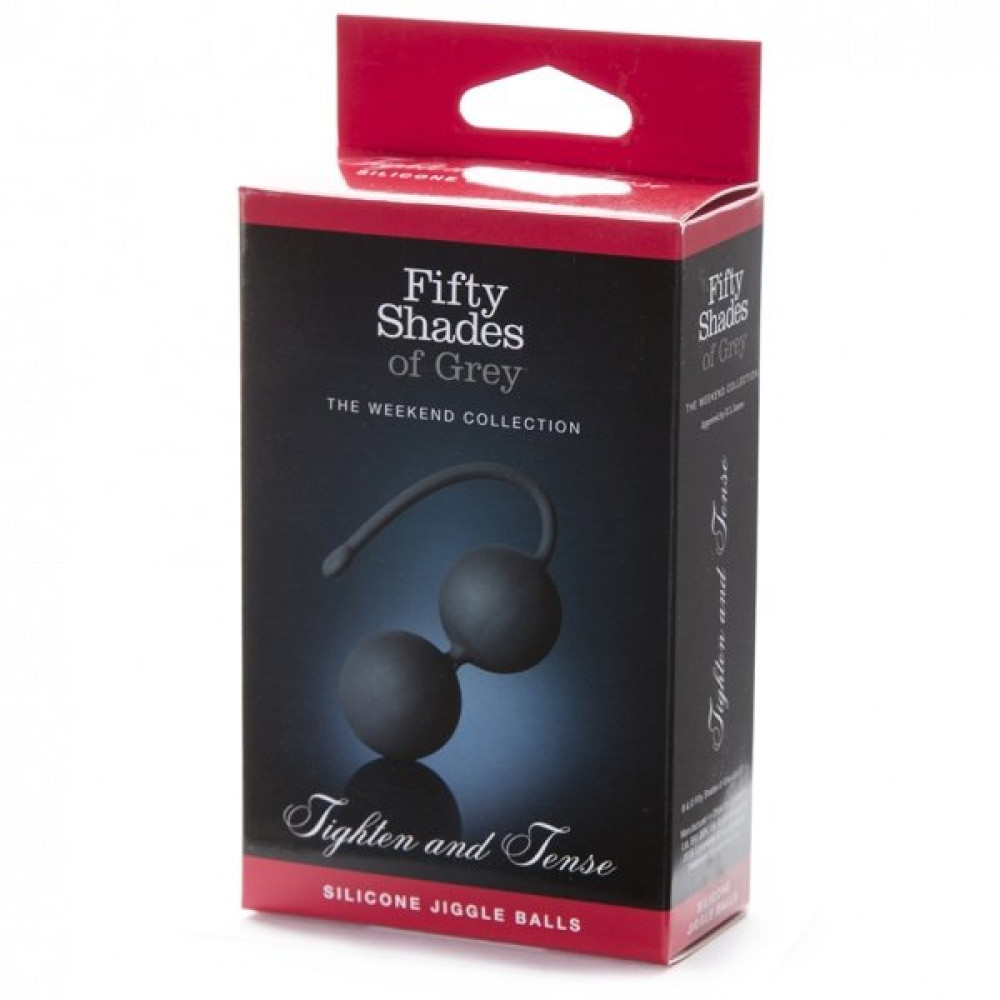 Вагинальные шарики Fifty Shades Of Grey силиконовые, черные фото №0 — секс игрушки: Украина, NO TABOO