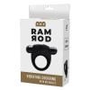 Эрекционное виброкольцо Dreamtoys Ramrod со сменной вибропулей, чёрное, 8 х 3.2 см фото №2 — секс игрушки: Украина, NO TABOO
