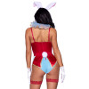 Сексуальный костюм белого кролика Leg Avenue White Rabbit, S, из 4 предметов, разноцветный, фото №2 — секс шоп Украина, NO TABOO