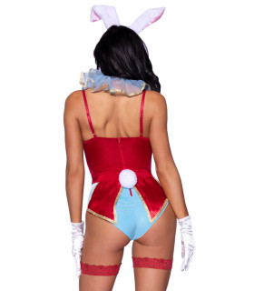 Сексуальный костюм белого кролика Leg Avenue White Rabbit, XS, из 4 предметов, разноцветный - No Taboo