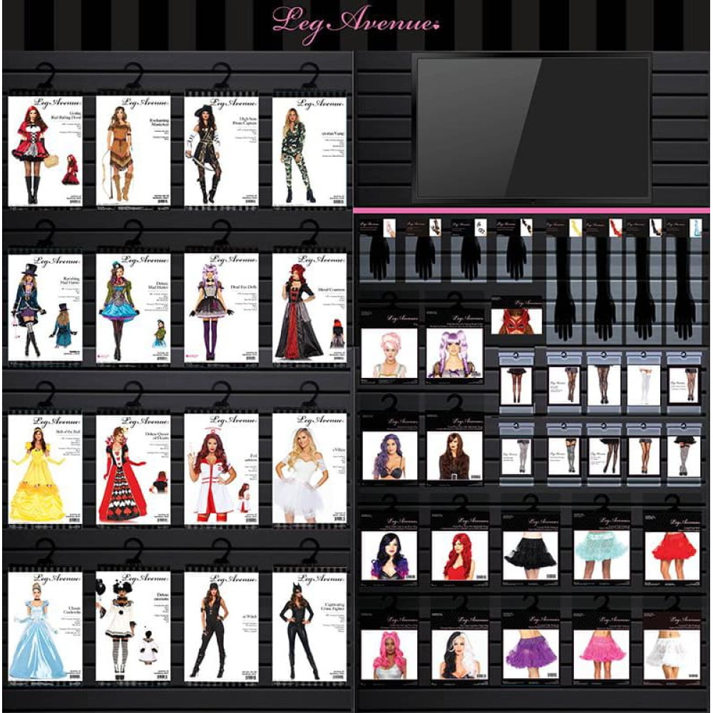 Сексуальный костюм кошечки Leg Avenue Feline Femme Fatale, M, 3 предмета, черный, фото №6 — секс шоп Украина, NO TABOO