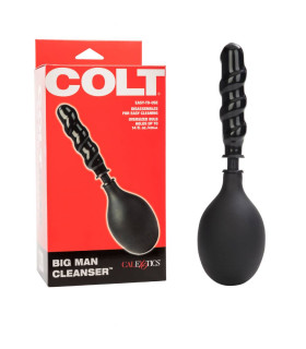 Анальный душ COLT Big Man Cleanser черный, 30.5 см - No Taboo