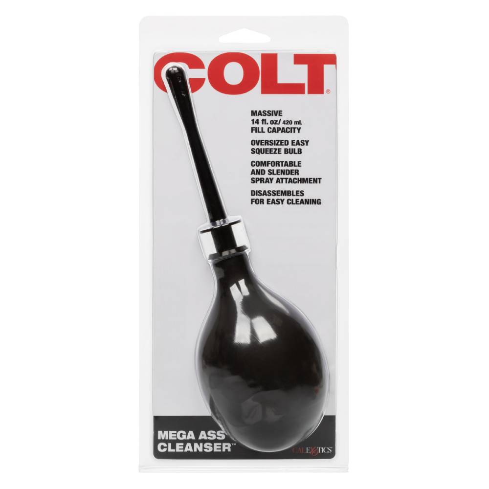 Анальный душ COLT Mega Ass Cleanser черный, 15.2 х 1.25 см фото №7 — секс игрушки: Украина, NO TABOO