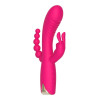 Вибратор-кролик рельефный с елочкой Aphrodite Toy Joy розовый, 21 х 3.7 см фото №7 — секс игрушки: Украина, NO TABOO