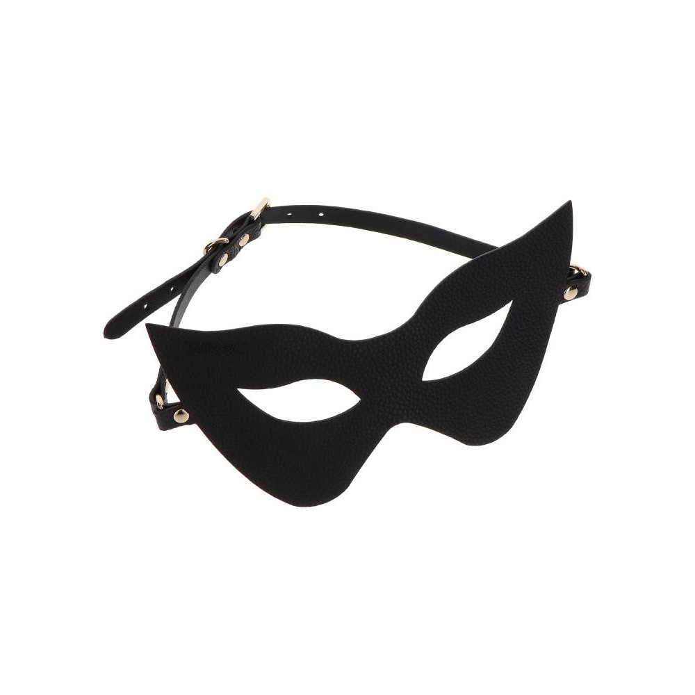Маска кошки с открытыми глазами Cat Mask Taboom Dona, черная, фото №2 — секс шоп Украина, NO TABOO