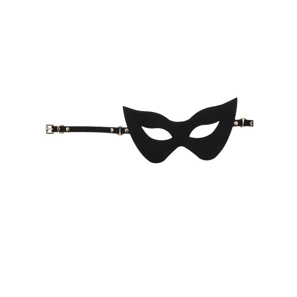 Маска кошки с открытыми глазами Cat Mask Taboom Dona, черная, фото №3 — секс шоп Украина, NO TABOO