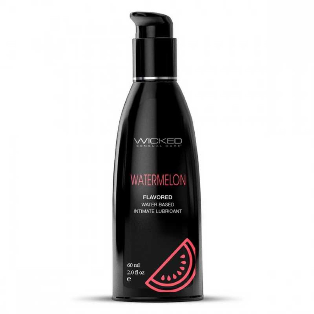 Съедобный лубрикант Wicked Sensual Care со вкусом арбуза, на водной основе, 60 мл, фото №0 — секс шоп Украина, NO TABOO