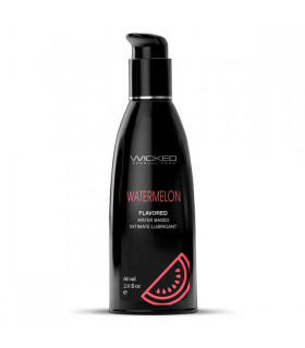 Съедобный лубрикант Wicked Sensual Care со вкусом арбуза, на водной основе, 60 мл - No Taboo