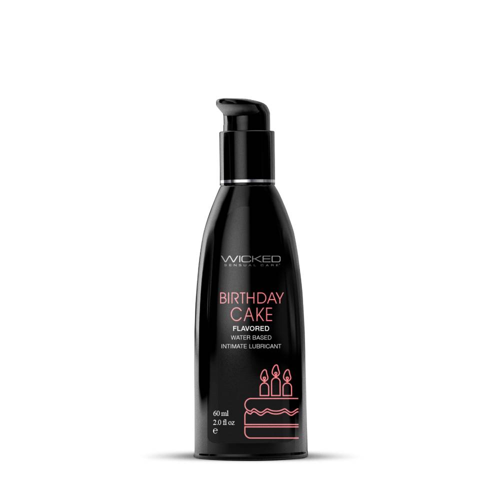Съедобный лубрикант Wicked Sensual Care торт с кремом, на водной основе, 60 мл, фото №0 — секс шоп Украина, NO TABOO