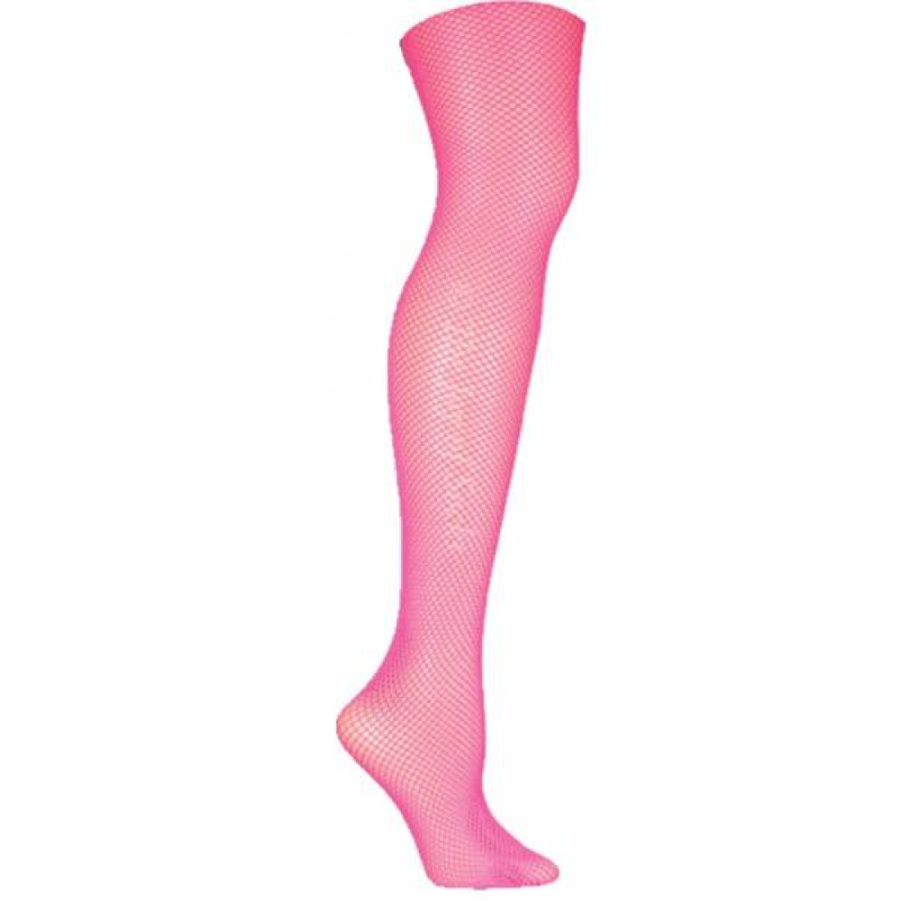 Колготи сексуальні у сіточку One Size Risa Nylon Fishnet Tights від Leg Avenue, рожеві, фото №3 — секс шоп Україна, NO TABOO
