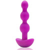 Анальная елочка с вибрацией B-Vibe Triplet Anal Beads с дистанционным пультом розовая, 13.8 х 3 см фото №1 — секс игрушки: Украина, NO TABOO