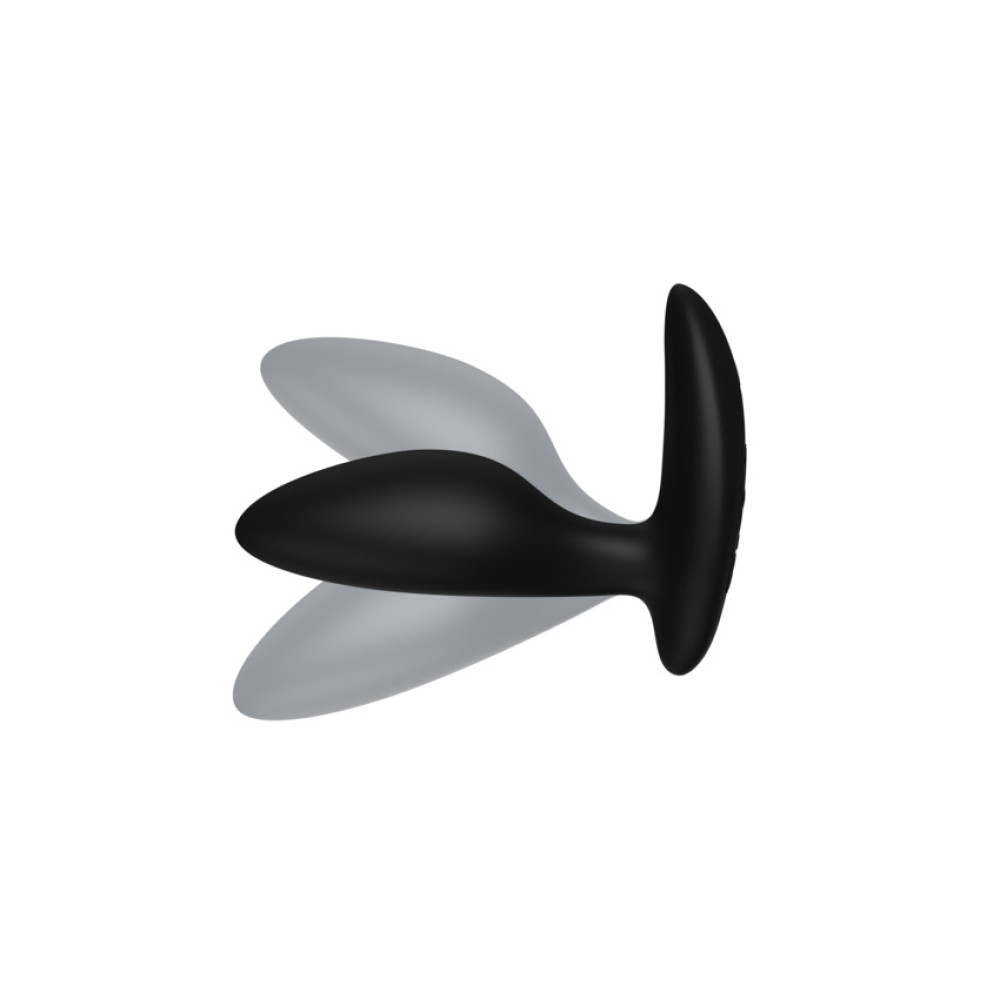 Анальная пробка з вибрацией We-Vibe Ditto+ Satin Black (Вивайб) с пультом и управлением с телефона, черная фото №14 — секс игрушки: Украина, NO TABOO