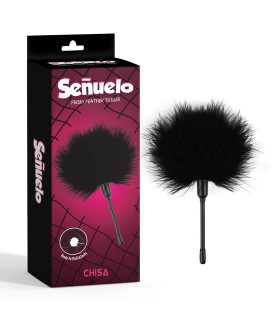 Тиклер на длинной ручке Chisa Senuelo черный, 21 см - No Taboo