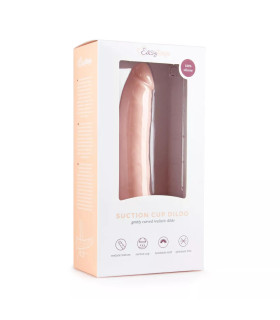 Фаллоимитатор реалистичный на присоске Easytoys бежевый, 21 х 3.4 см - No Taboo
